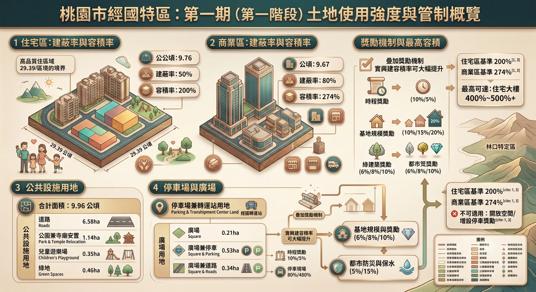 經國特區土地使用分區管制圖